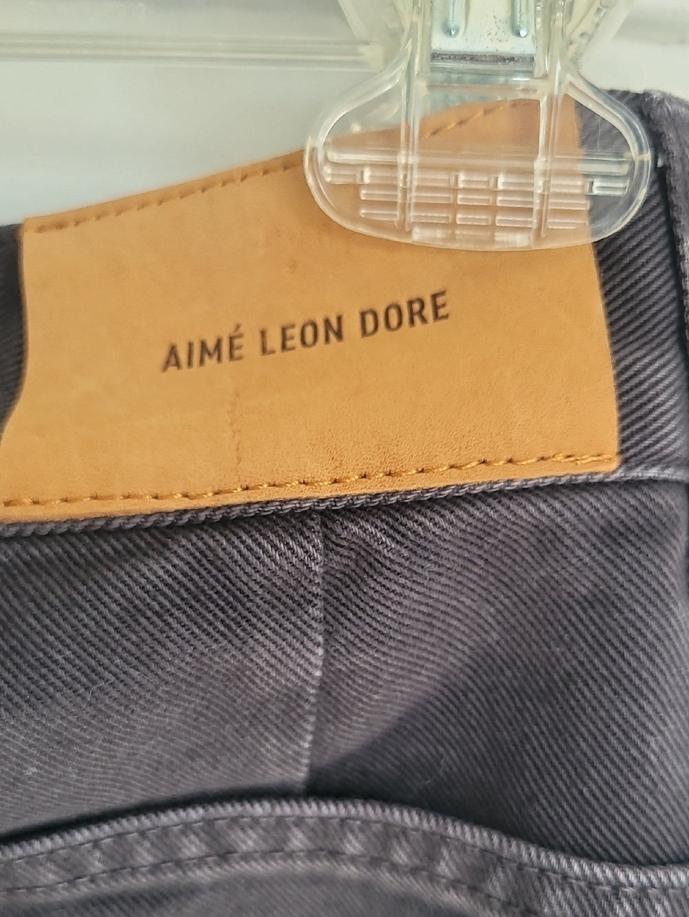 NEW Aimé Leon Dore SS24 Carpenter Pant Volcanic Ash Size 30 ALD Denim - Picture 7 of 9